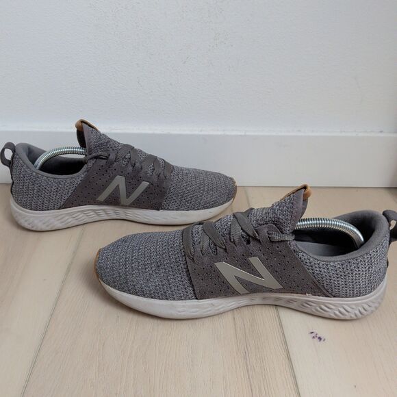 New Balance Fresh Foam Sport V1 Men 10.5 Gray Gum Shoes Sneakers Running MSPTLG1 - Picture 3 of 9